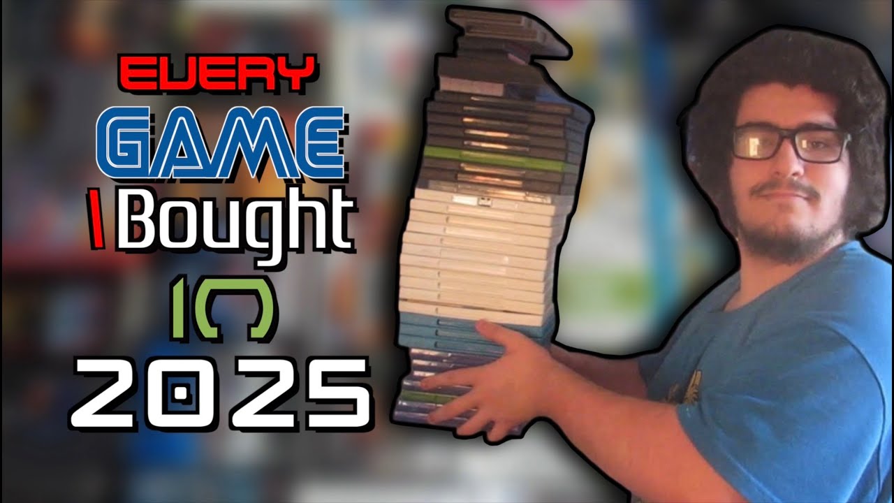 Все игры, которые я купил в 2025 году!