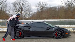 FIRST DRIVE IN MY FERRARI 488 GTB!!!