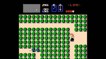 Legend of Zelda (NES) 100% Walkthrough/Playthrough Part 10: Dungeon 1 (Second Quest)