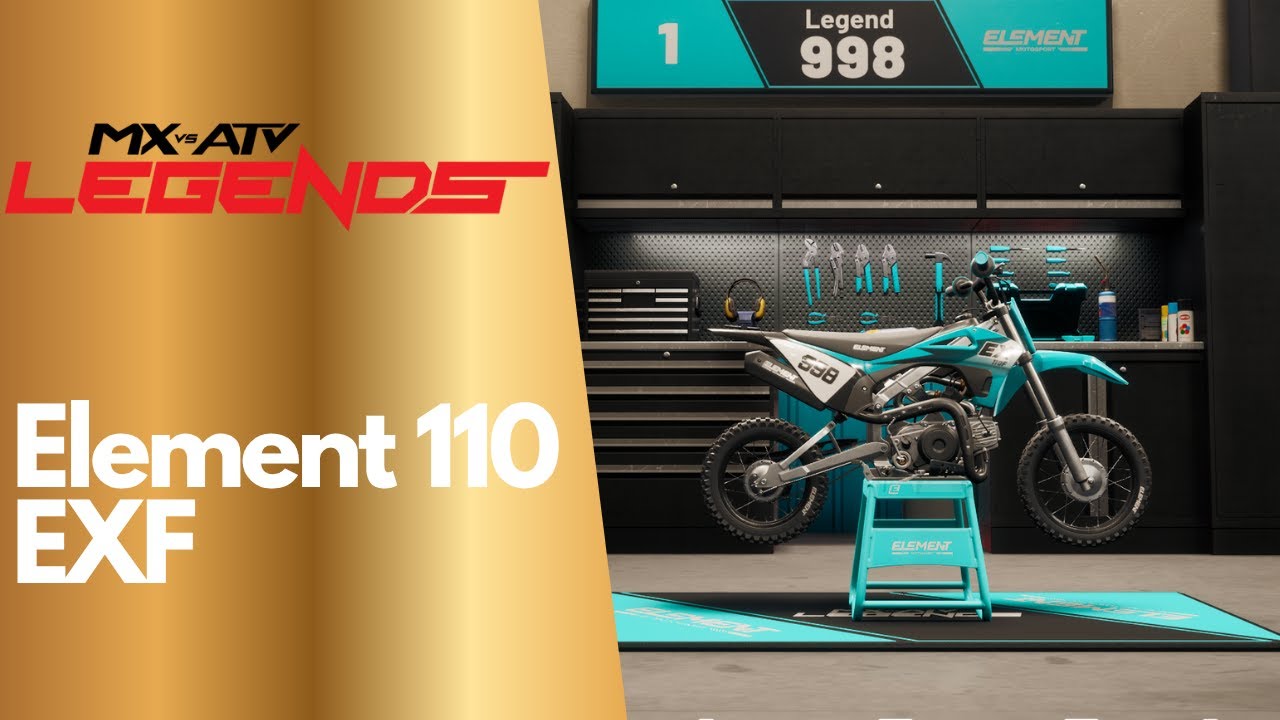 MX vs ATV Legends | Element 110 EXF [4K GAMEPLAY] - YouTube