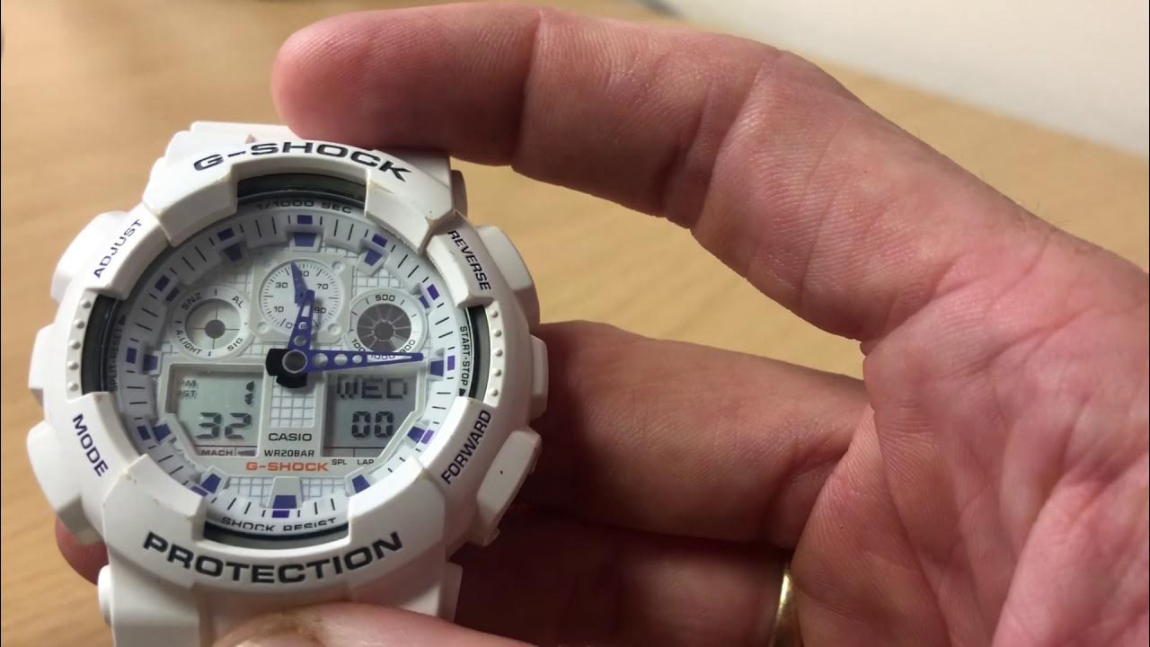 GShock 5081 time and date setting YouTube