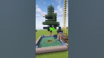 Minecraft AFK wood farm (all wood types)