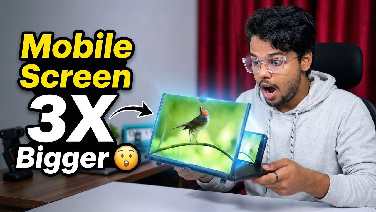 ￼ Mobile screen magnifier honest review in Hindi 😱￼
