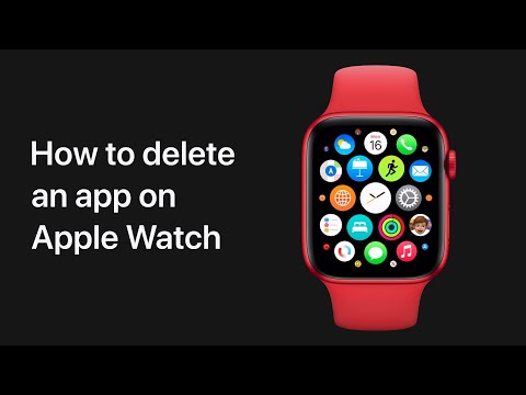 How to delete an app on Apple Watch — Apple Support