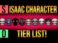 Isaac Character Tier List - Who's The BEST?