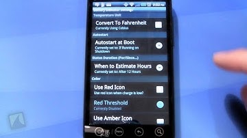 Battery Indicator Pro by Darshan Computing | Droidshark.com Video Review for Android