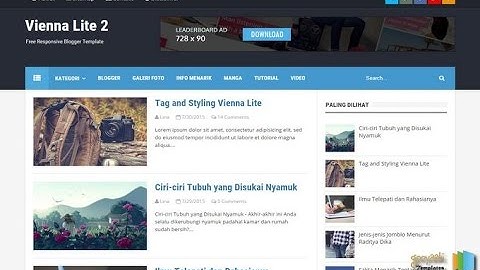 10 Best Free Blogger Templates For Your BlogSpot Blog 2017