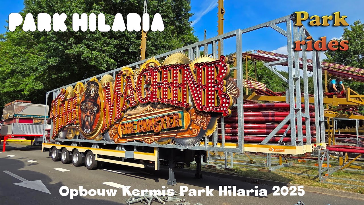 Opbouw - Kermis Eindhoven - Park Hilaria 2025