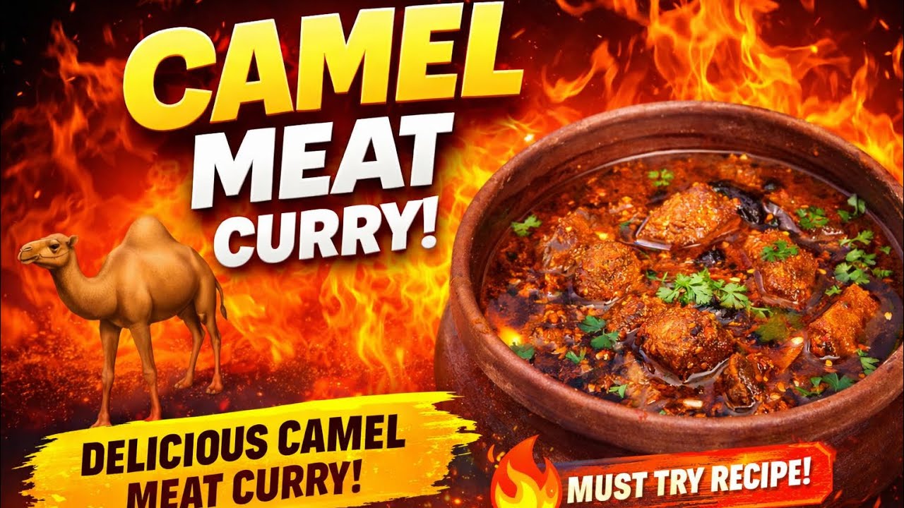 Camel meat curry must try recipe 