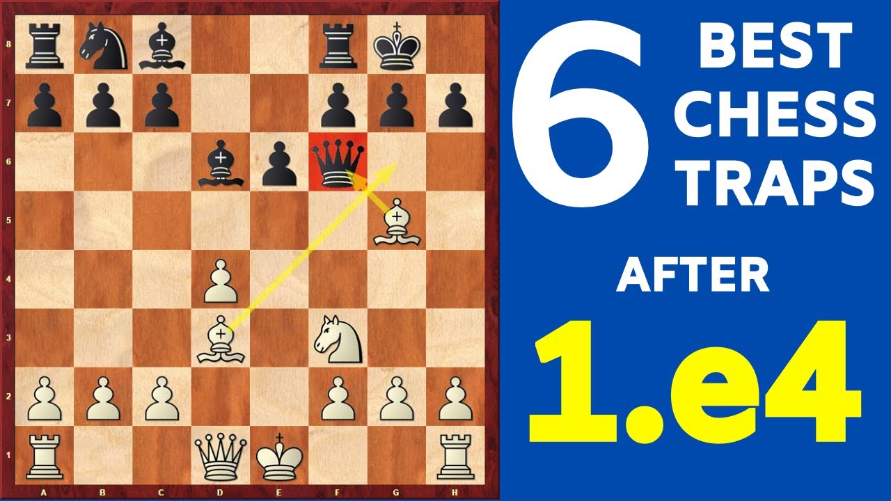 Best Chess Opening Traps after e4 - Remote Chess Academy