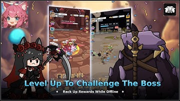 Cat Legends: Idle RPG Games (ATG) Android, iOS Gameplay #onepluspad