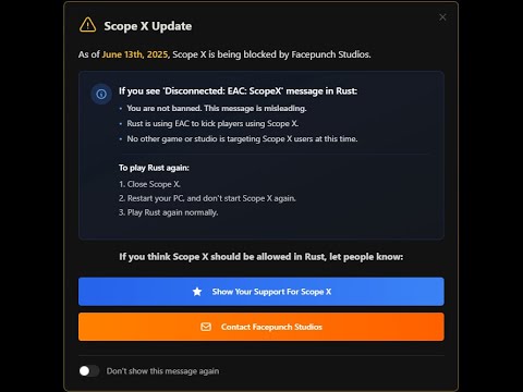 Scope X Code Breaking NEWS on SCOPE X (Check it if you play Rust) - YouTube