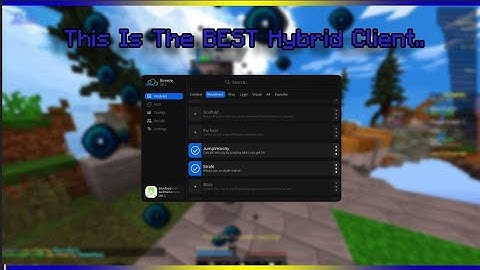 **NEW** This Is The BEST Hybrid Client.. [Breeze]
