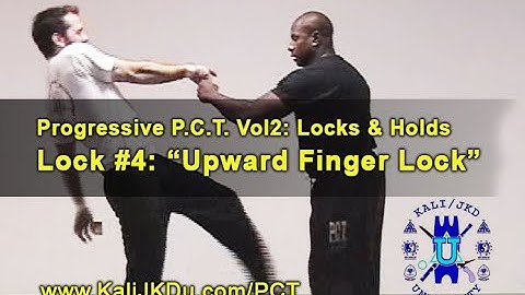 P.C.T.: Physical Control Tactics - Vol. 2 ~ Lock #4:  "Upward Finger Lock"  #bouncer #lawEnforcement