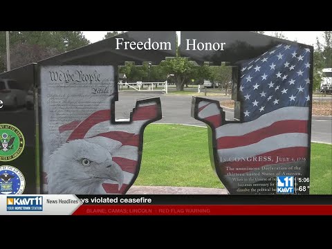 Heyburn unveils America 250 Monument