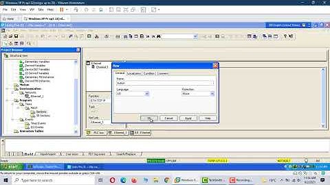 One button control  light  on-off  by  using  Unity Pro XL