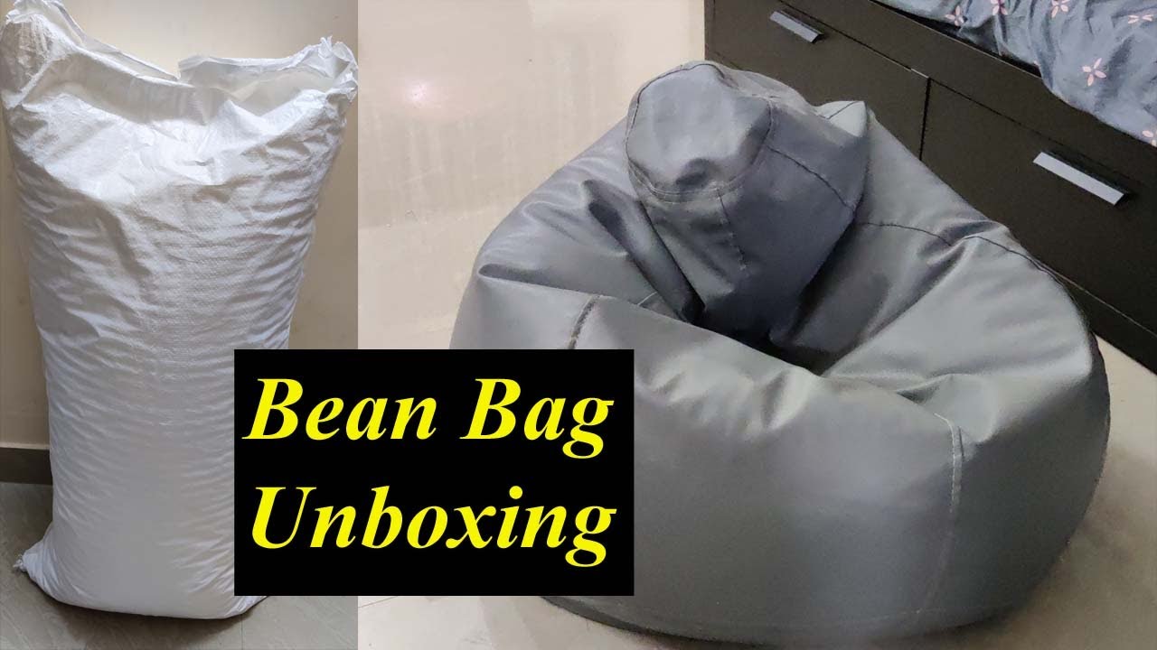 Bean Bag UnboxingFill Bean BagTelugu Tv YouTube
