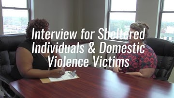 2018 PIT Count - Domestic Violence Sheltered Interview (@msboscoc @mutehinc)