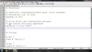 Python Crashkurs für Anfänger #04 | Konventionen & Kommentare