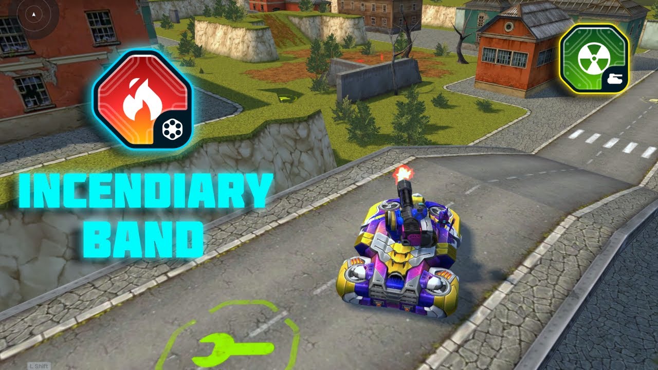 Tanki Online | Vulcan «Incendiary Band» Augment Highlights | Ares & Vulcan