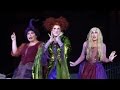 Hocus Pocus Sanderson Sisters first appearance / finale song at Walt Disney World