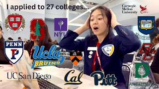 college decision reactions 2026 | ivies, stanford, ucs, nyu, cmu