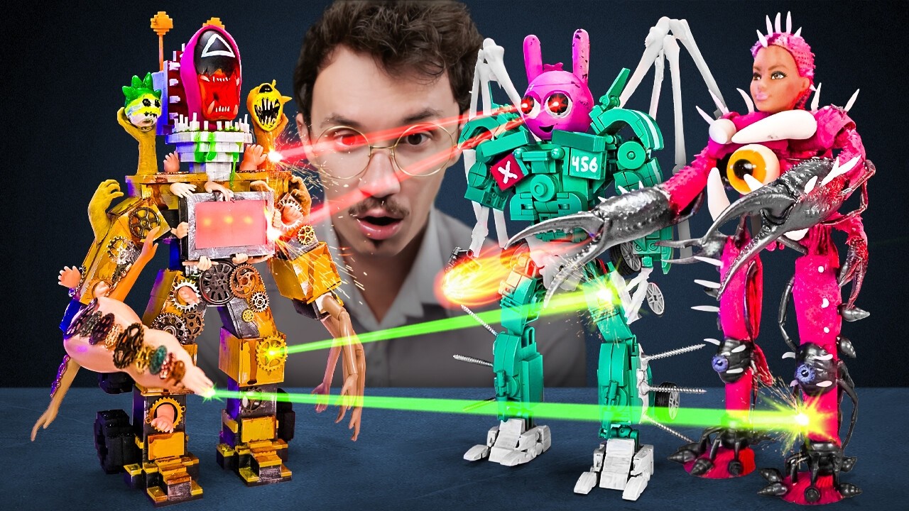 *Уровень 1 против Уровня 999* Мультивселенная Minecraft – Трансформеры против Спрунки! – Лучшее «...