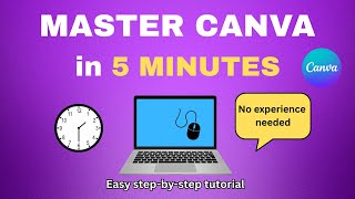 How to Master Canva in 5 Minutes! 💻✨ (Beginner-Friendly Tutorial)
