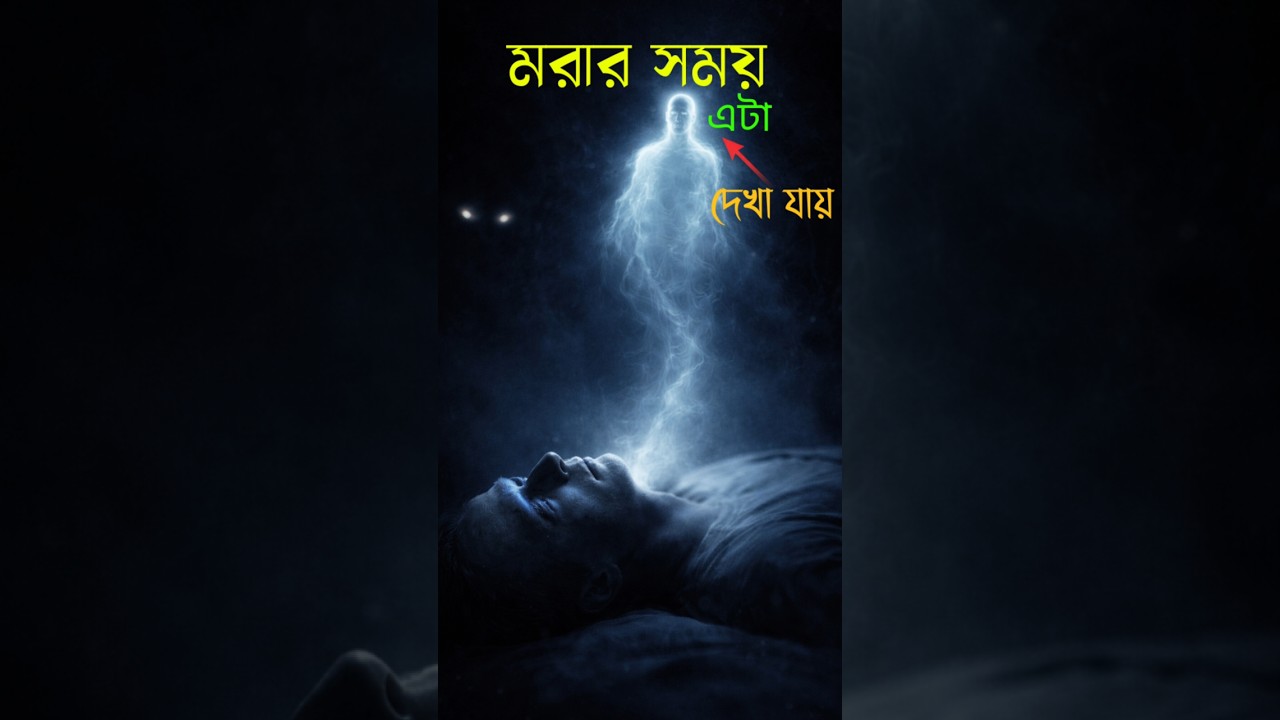 মানুষ মরার সময় এটা কেন দেখে😨👀