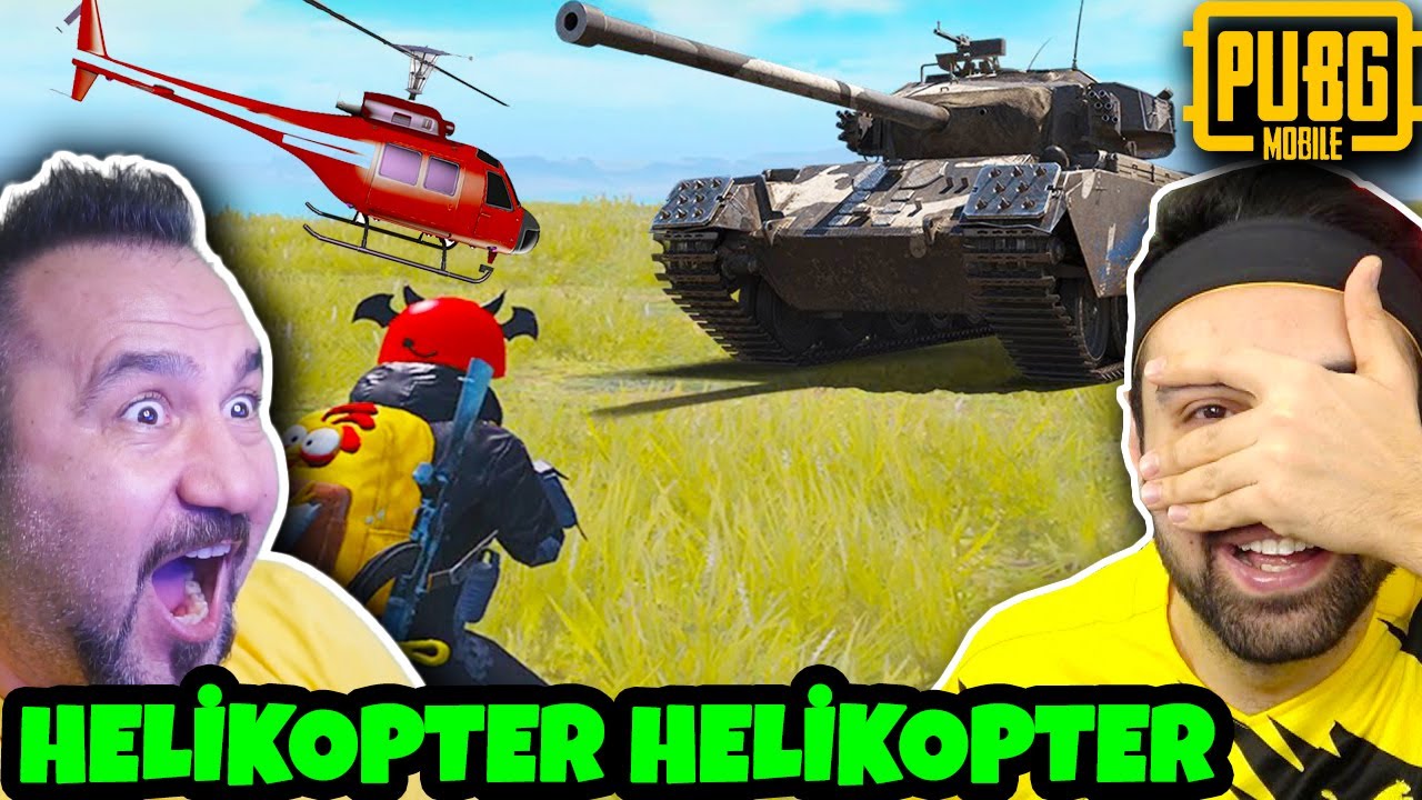 HELİKOPTER ÇALDIK! PUBG MOBİLE AĞIR SİLAH MODU 2.0! | Ümidi ile PUBG mobile