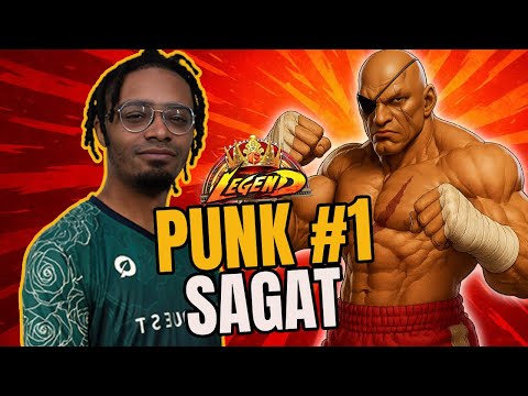 🔥 PUNK DAGOD Hits #1Rank with the NEW SAGAT in Street Fighter 6 👑🔥