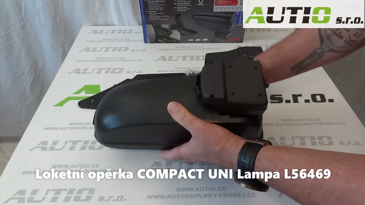 Loketní opěrka COMPACT UNI Lampa černá
