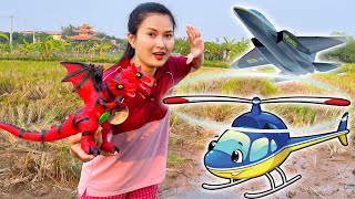 Changcady trổ tài bắn cung, tìm được máy bay trực thăng, khủng long 3 đầu screenshot 1