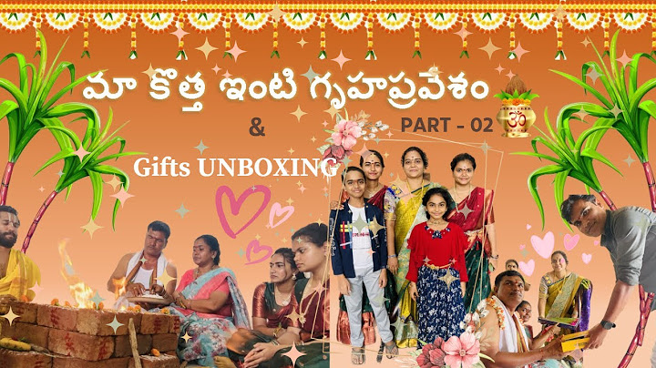 మా  కొత్త  ఇంటి  గృహప్రవేశం & Gifts Unboxing🏡❤️ | Part - 02 | @lallivlogs1131