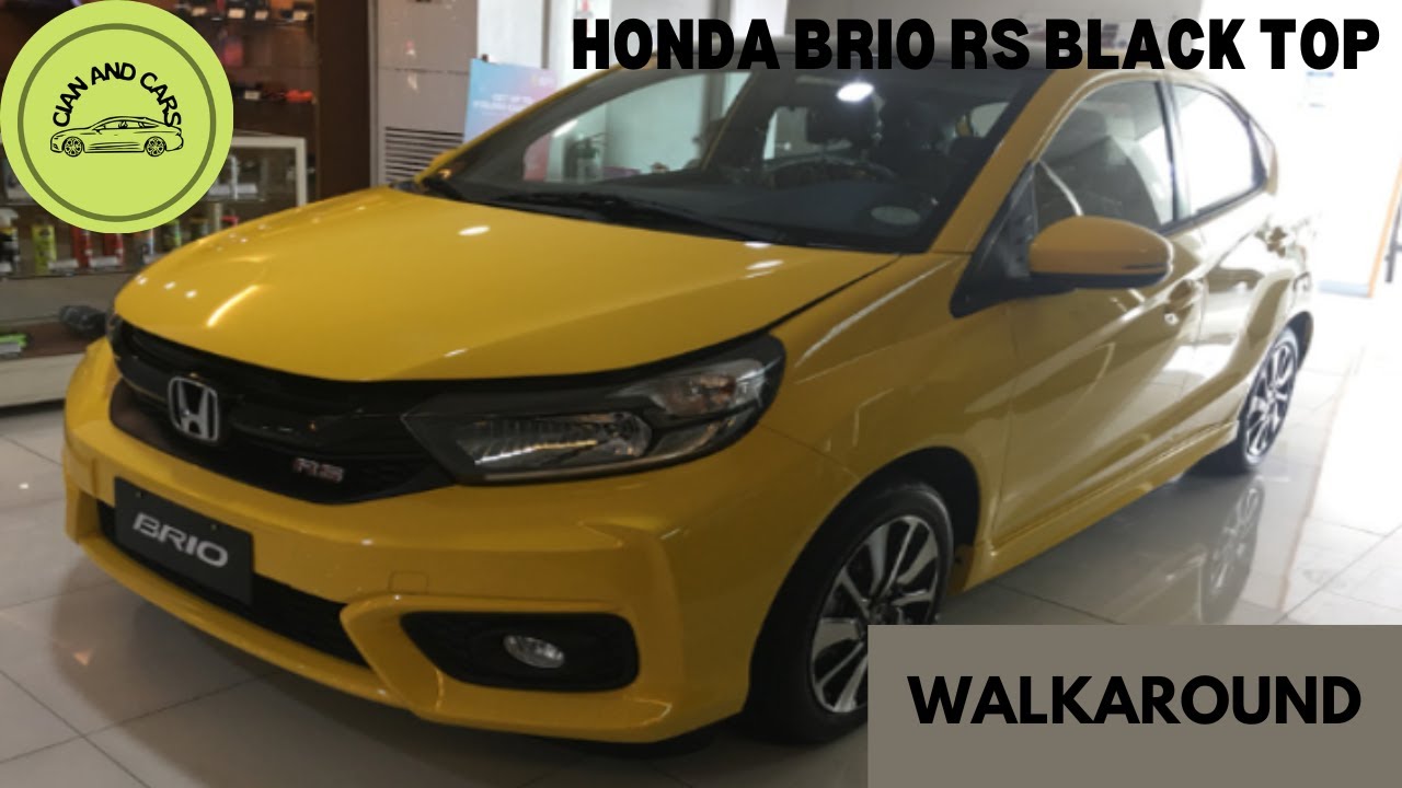Honda Brio 1.2 RS BlackTop Walkaround | Cian and Cars - YouTube