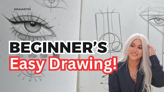 Step-By-Step Pencil Portrait Drawing Tutorial Eyes, Nose, Lips Full Face Realistic Sketching