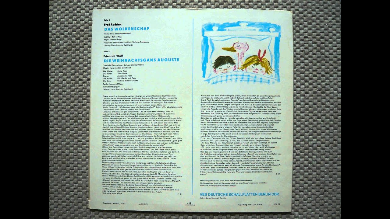 Die Weihnachtsgans Auguste - YouTube