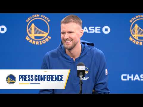 Kristaps Porzingis Recaps His First Game With Warriors | Feb. 19, 2026
