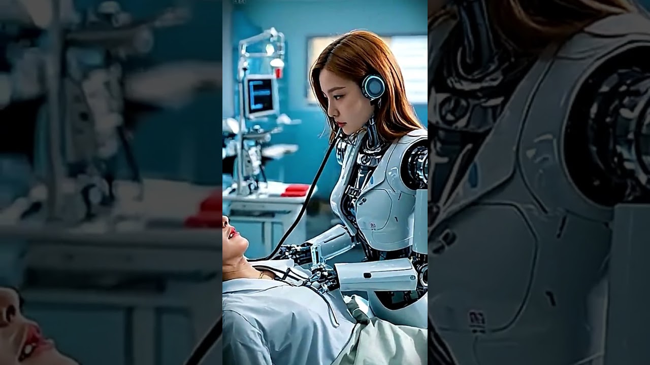 Robot Doctor Checks Patient’s Heartbeat 🤖 