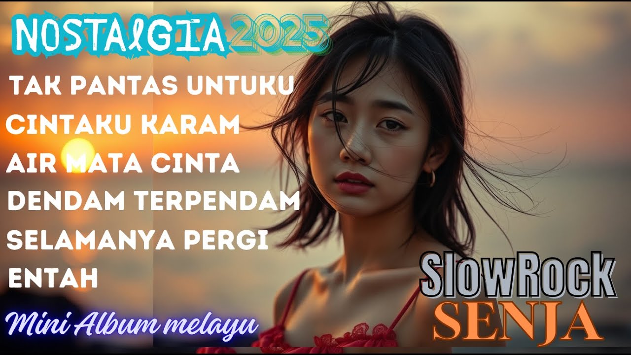 Lagu Slow Rock Melayu 2025 | Nostalgia Patah Hati & Kenangan – SlowRock Senja (Mini Album)