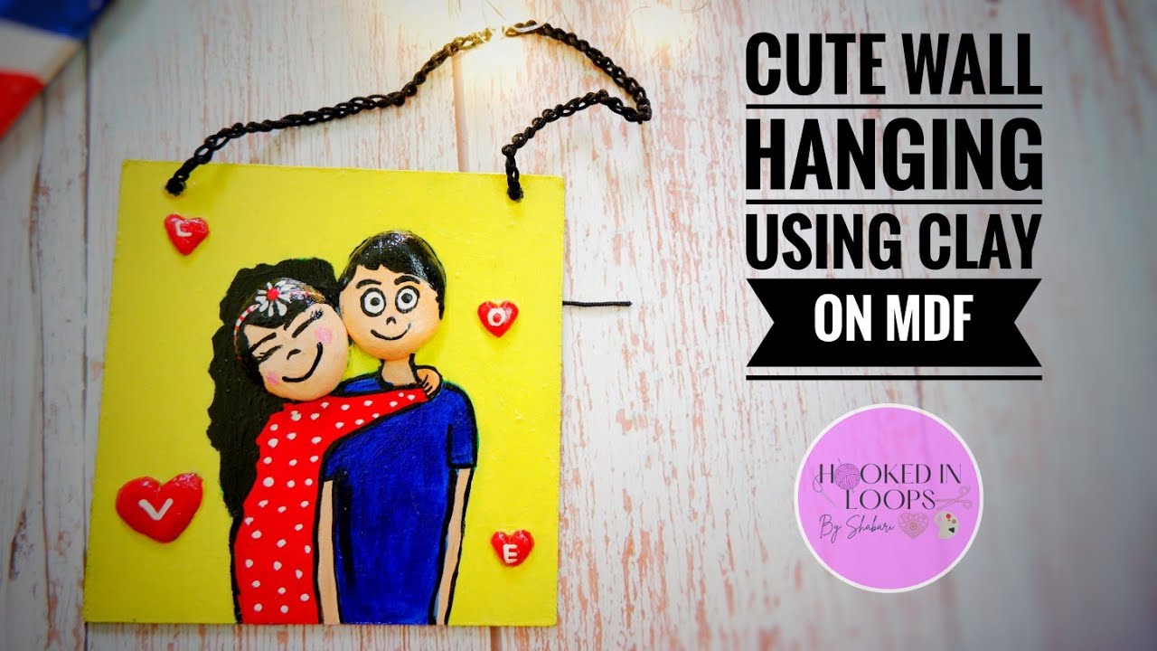 3D Clay Art Clay Art Tutorial Air dry clay crafts DIY Clay Art On