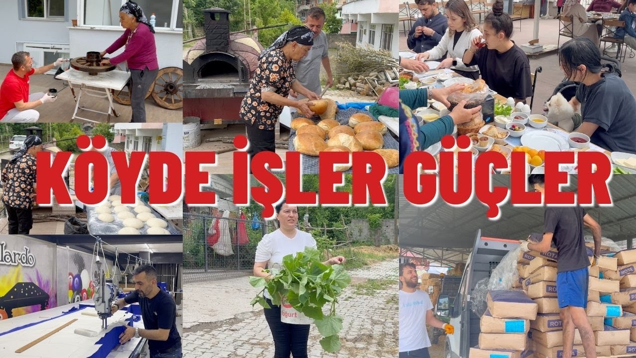 KÖYDE İŞLER GÜÇLER