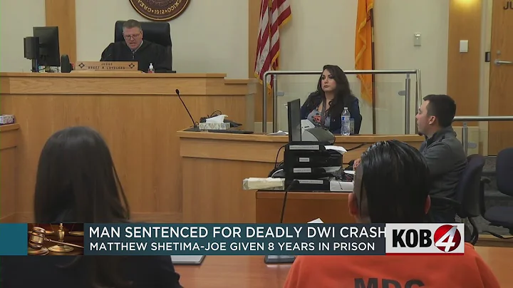 Man sentenced for deadly DWI crash in 2022