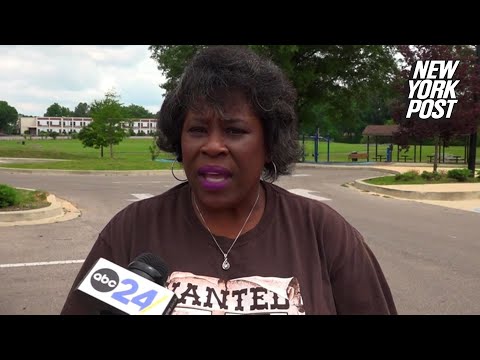 WATCH: Woman ducks for cover from drive-by shooting during TV interview on crime | New York Post