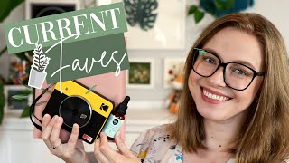 Current Favorites | Skincare, Polaroid Camera, A5 Rings, and MORE