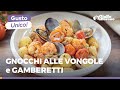 GNOCCHI alle VONGOLE, GAMBERETTI e POMODORINI – Morbidi e gustosi, al profumo di mare! 😍🌊