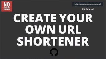 How to create your own URL shortener | No Coding