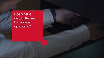 Hoe regel je de uitgifte van IT-middelen op afstand?