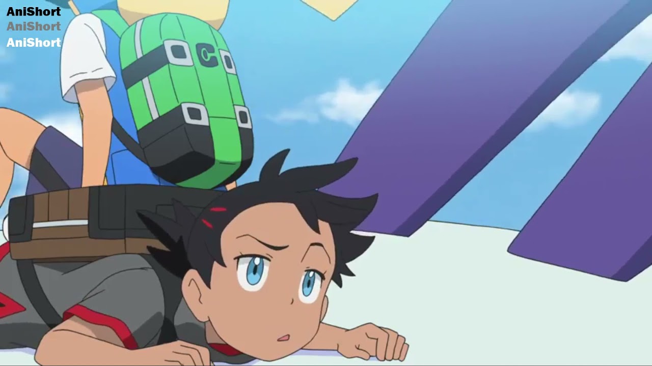 Ash, Pikachu and Goh rode on Lugia! 2 || Pokemon Journeys / 2019 Episode 2