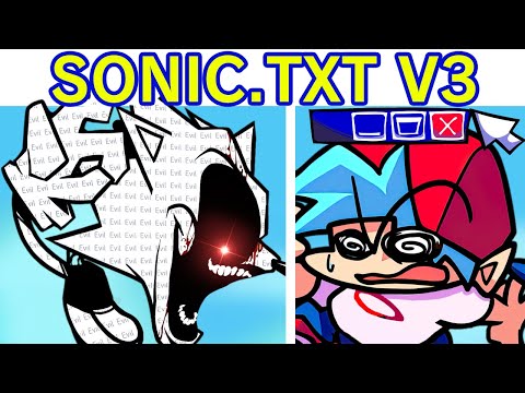 Friday Night Funkin' Vs Documic V3 Cancelled Mod, Sonic The Hedgehog (FNF Mod/Sonic.EXE Parody Song)
